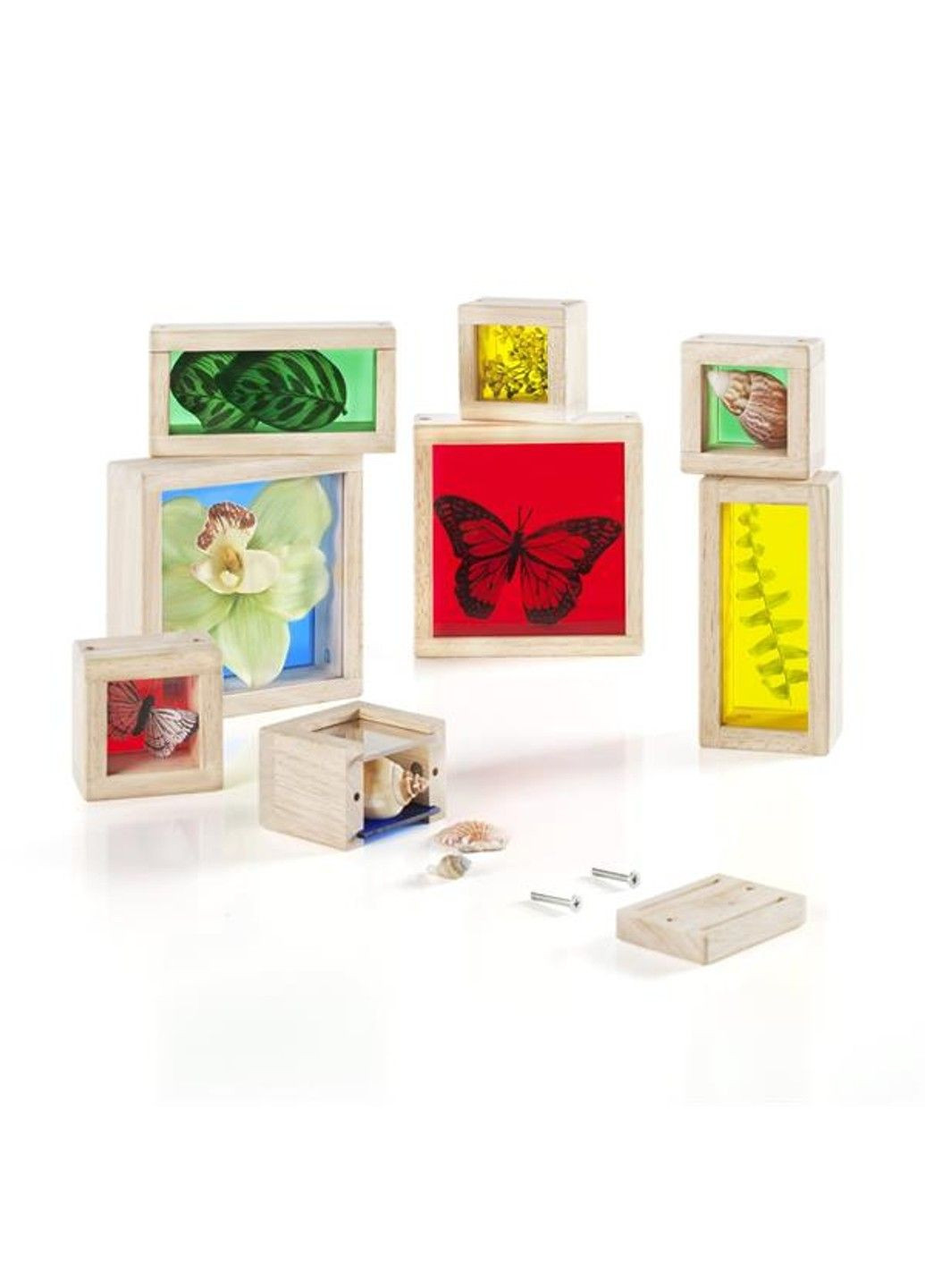 Набор Natural Play Сокровища в цветных ящиках (G3085) Guidecraft (331298370)