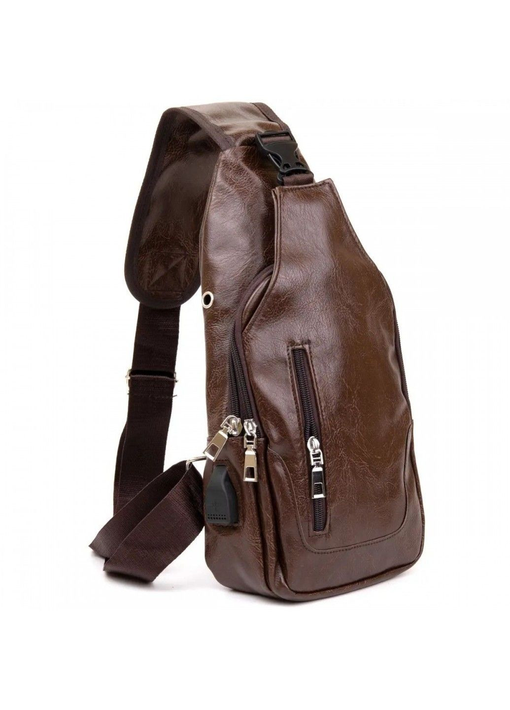 Мужская сумка слинг из кожзама 20560 Vintage (346390355)