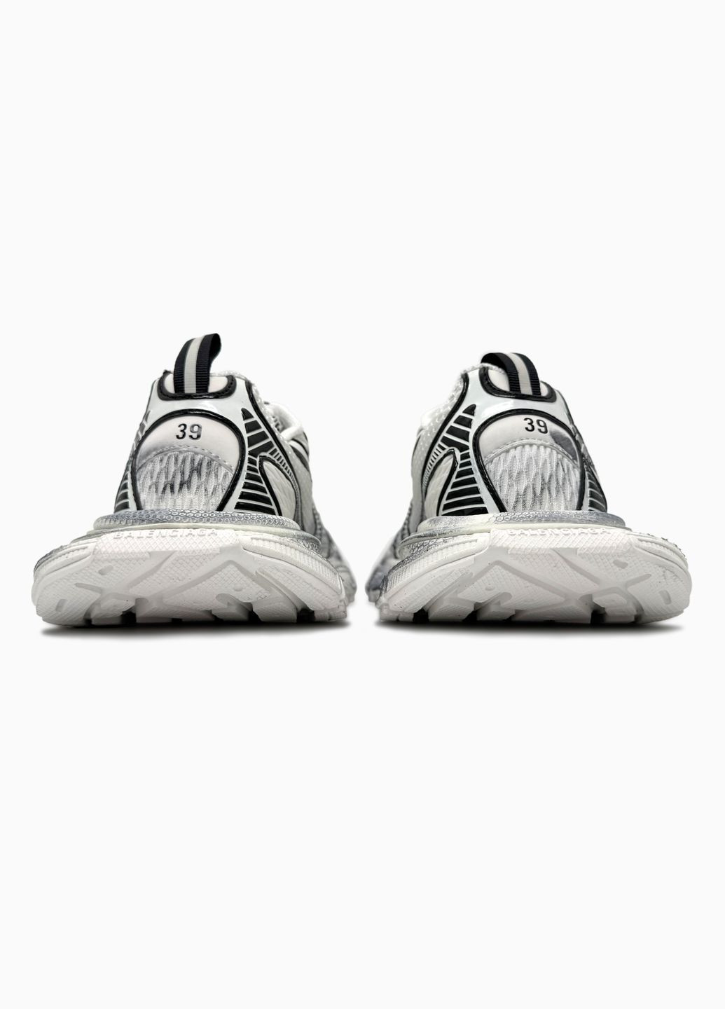 Кросівки жіночі Balenciaga 3XL White Black | Баленсіага 3ХЛ білі No Brand білі демісезони (341264133)