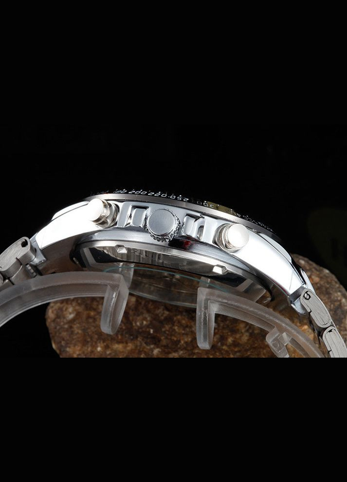 Часы мужские механические наручные Skeleton с автоподзаводом Серебристые (код: IBW903S) Winner (365865075)