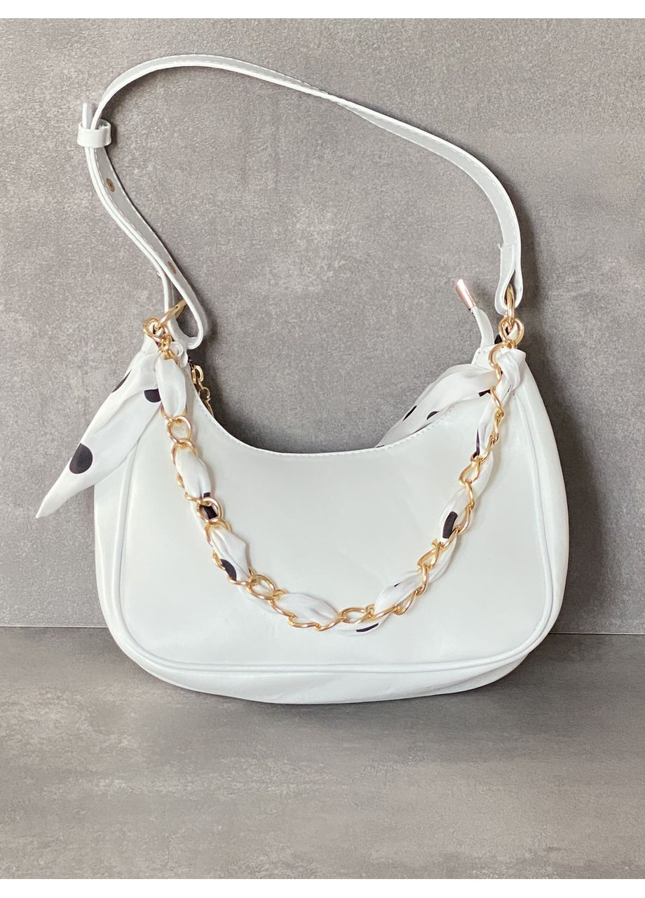 Сумка жіноча маленька з цепочкою чорна No Brand (356178912)