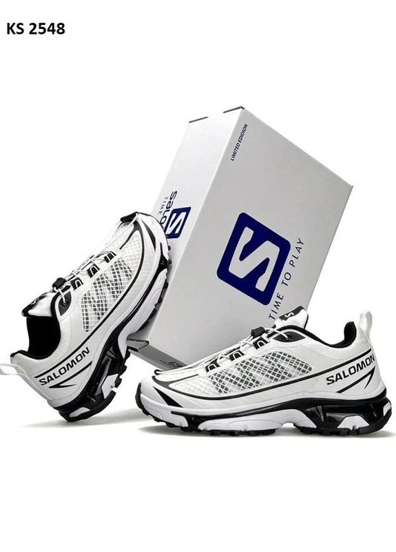 Білі кросівки чоловічі salomon xt-6 ft white саломон хт 6 білі демісезон No Brand
