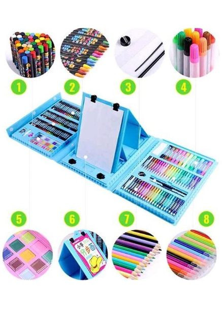 Детский набор для рисования и творчества 208 предметов NS синий (1756374514) No Brand (329694900)