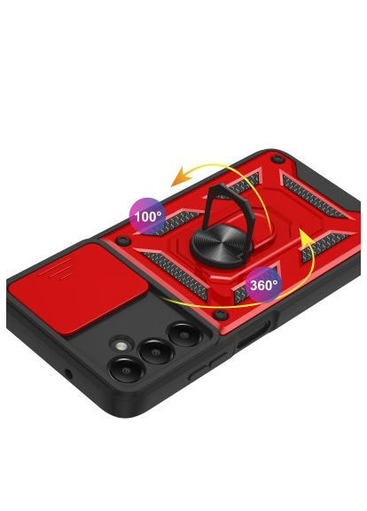 Чехол для мобильного телефона (711013) BeCover Military Samsung Galaxy A25 5G SM-A256 Red (364497562)