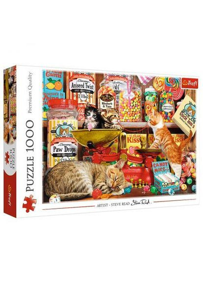 Пазлы "Кошачьи сладости" 1000 элементов 68х48 см 10630 Trefl (356505012)