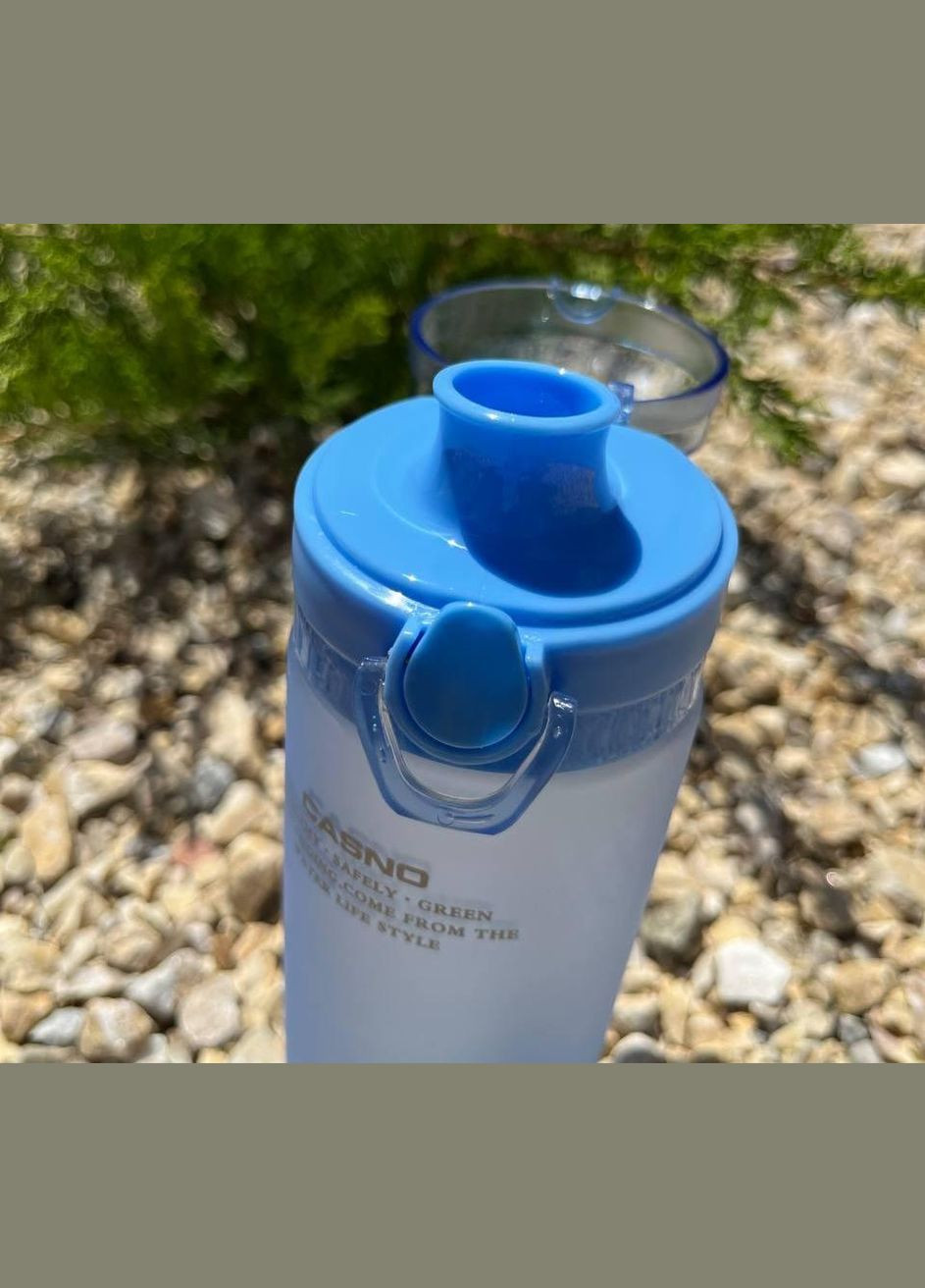 Пляшка для води 650 мл KXN-1157 Блакитна (A-011815) Casno (313102337)