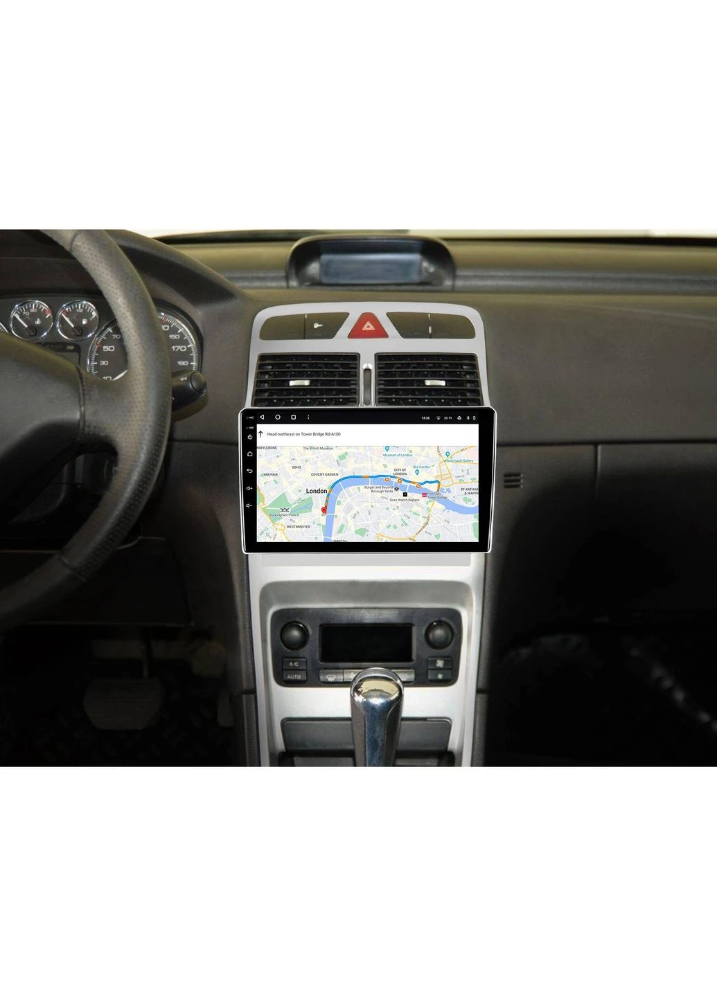 Автомагнітола T6009-PF2 для Peugeot 307 2001-2008 (78254) Gazer (323131225)