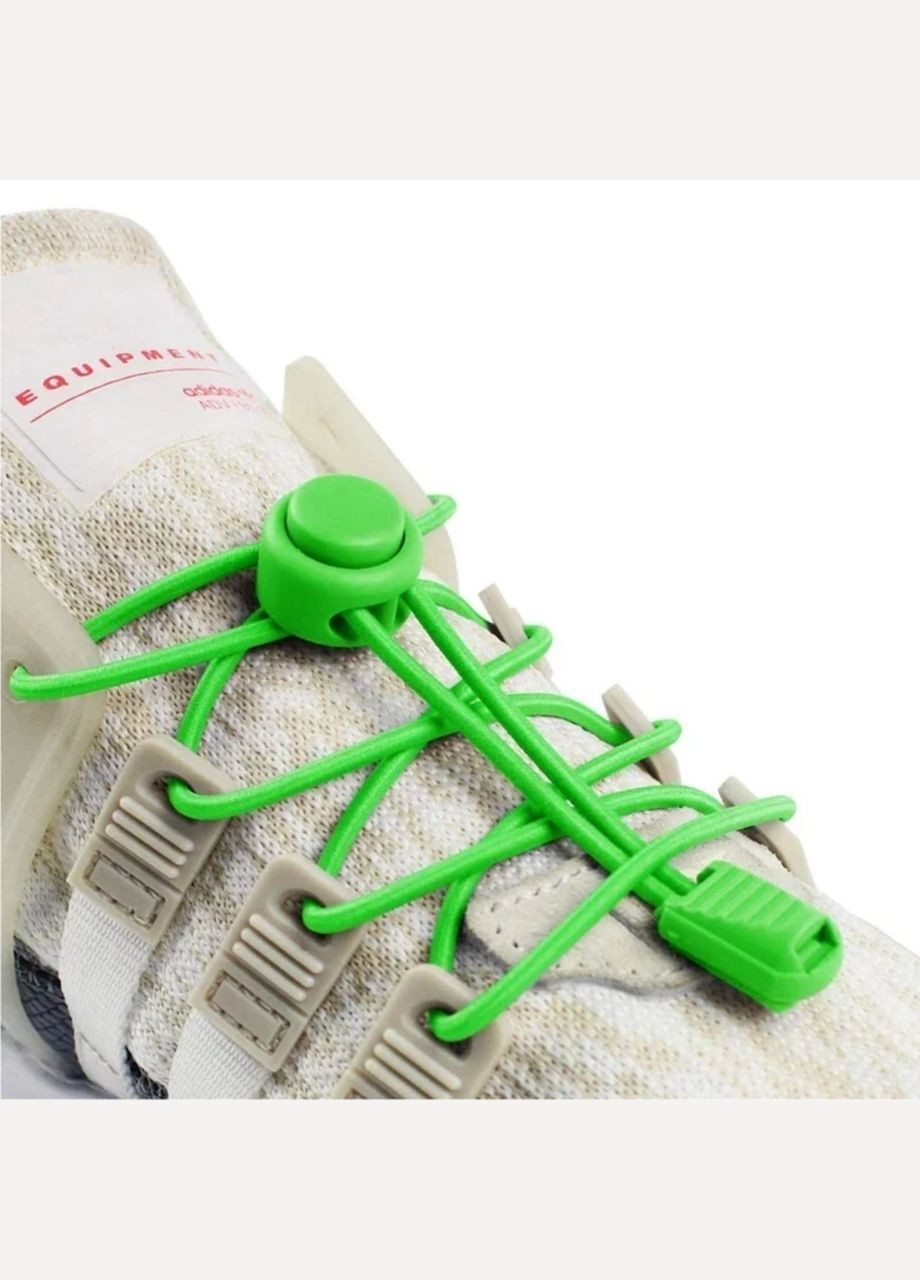 Шнурки-ледарки нейлонові із застібкою для швидкої затяжки фіолетові 29184 фіолетовий No Brand (314710307)