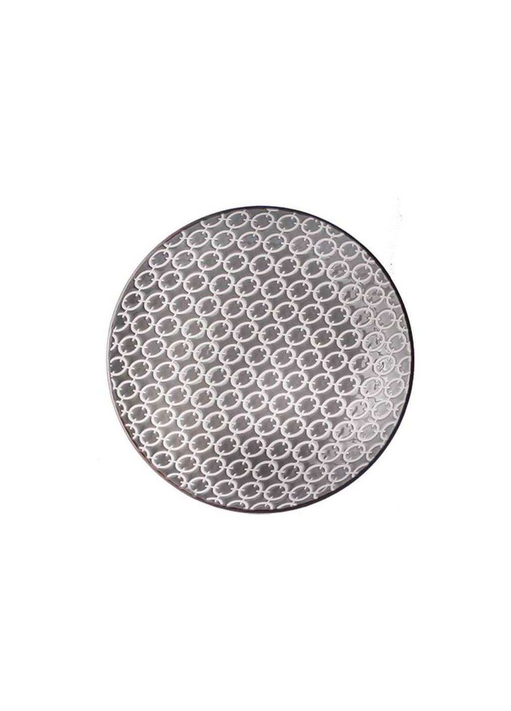 Тарелка 19,5см десертная Papercut Grey Los'k (362450875)