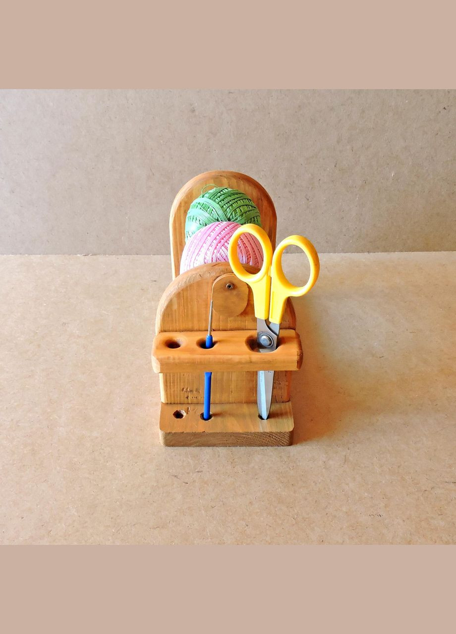 Органайзер для пряжи из дерева Ангора карри (ПДВ-000103) No Brand (328909824)