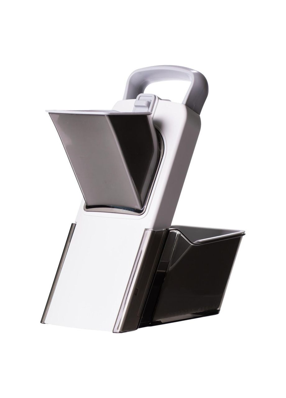 Овочерізка ручна універсальна з контейнером 19×12.5×34 см слайсер для овочів кухонна овочерізка HP-8-67 Ding Lanfang (368767550)