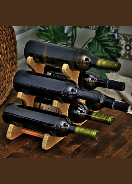 Настільна винна полиця Гонгіль сієна (ВПС-017105) No Brand (327865310)