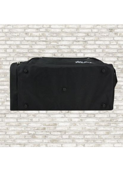 Спортивная дорожная сумка с карманом для обуви Черная (1180502326) Wallaby (360965767)