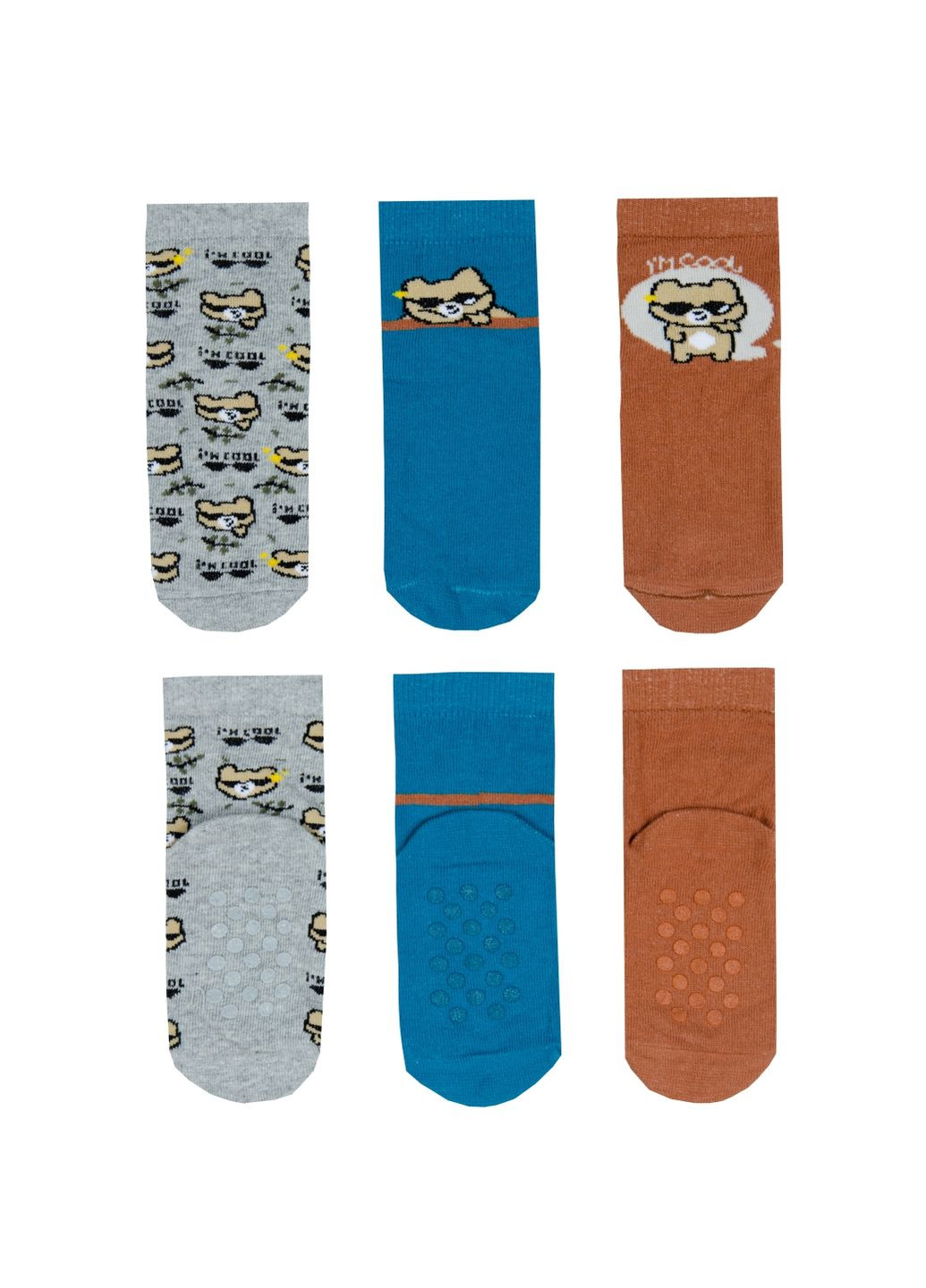 Носки детские махровые для мальчика NSM-969 (комп.6 пар) GABBI (351781400)