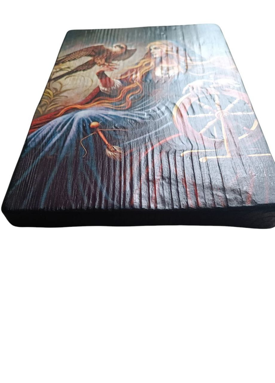 Серія Скандинавських Богів "Фрігга: Хранителька Долі", дерев'яне панно Handmade (316258904)