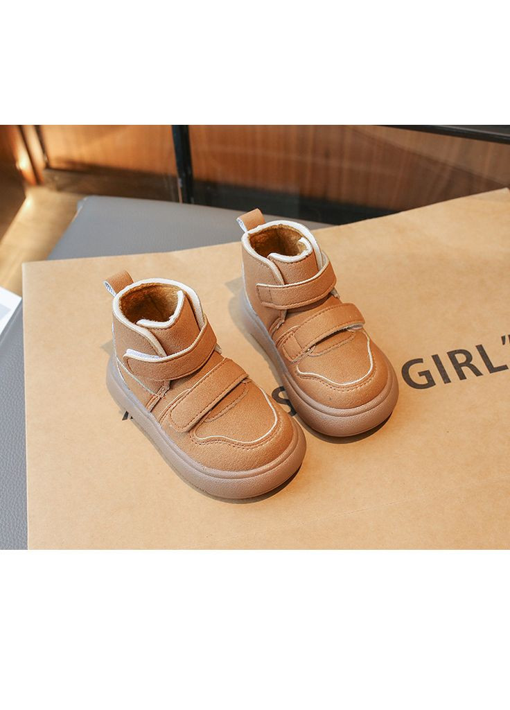 Коричневые осенние утепленные замшевые сапожки мега стильные и удобные No Brand