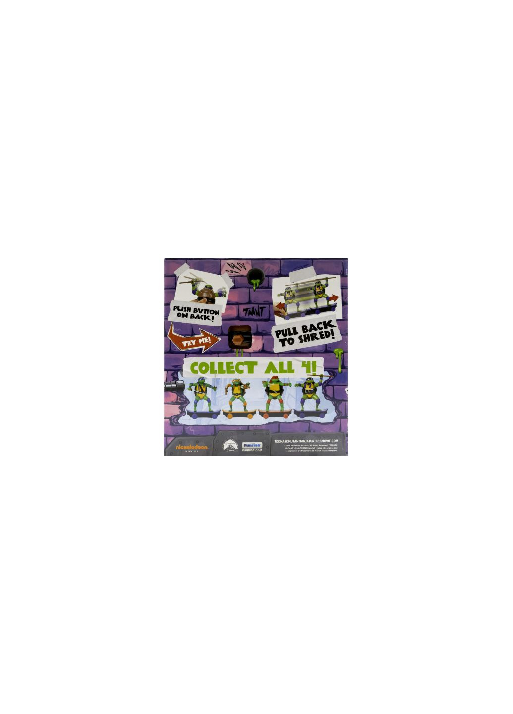 Игровой набор TMNT Черепашки-ниндзя классические Мастера боевых искусств Донателло movie star 2023 (71057) Funrise TMNT Черепашки-ніндзя класичні Майстри бойових мис (366157147)