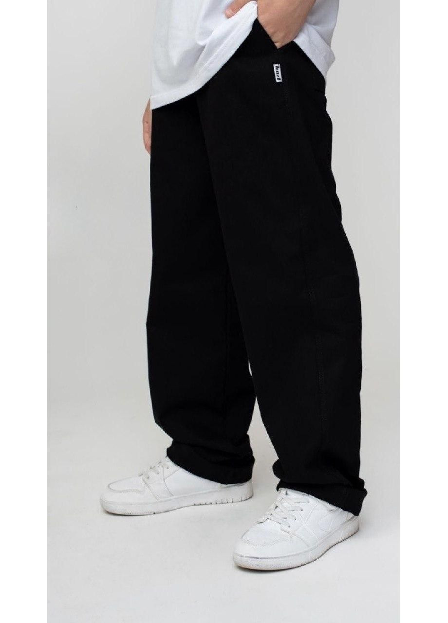 Черные демисезонные брюки HARD