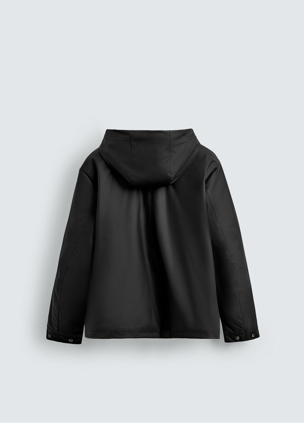 Черная демисезонная куртка Zara