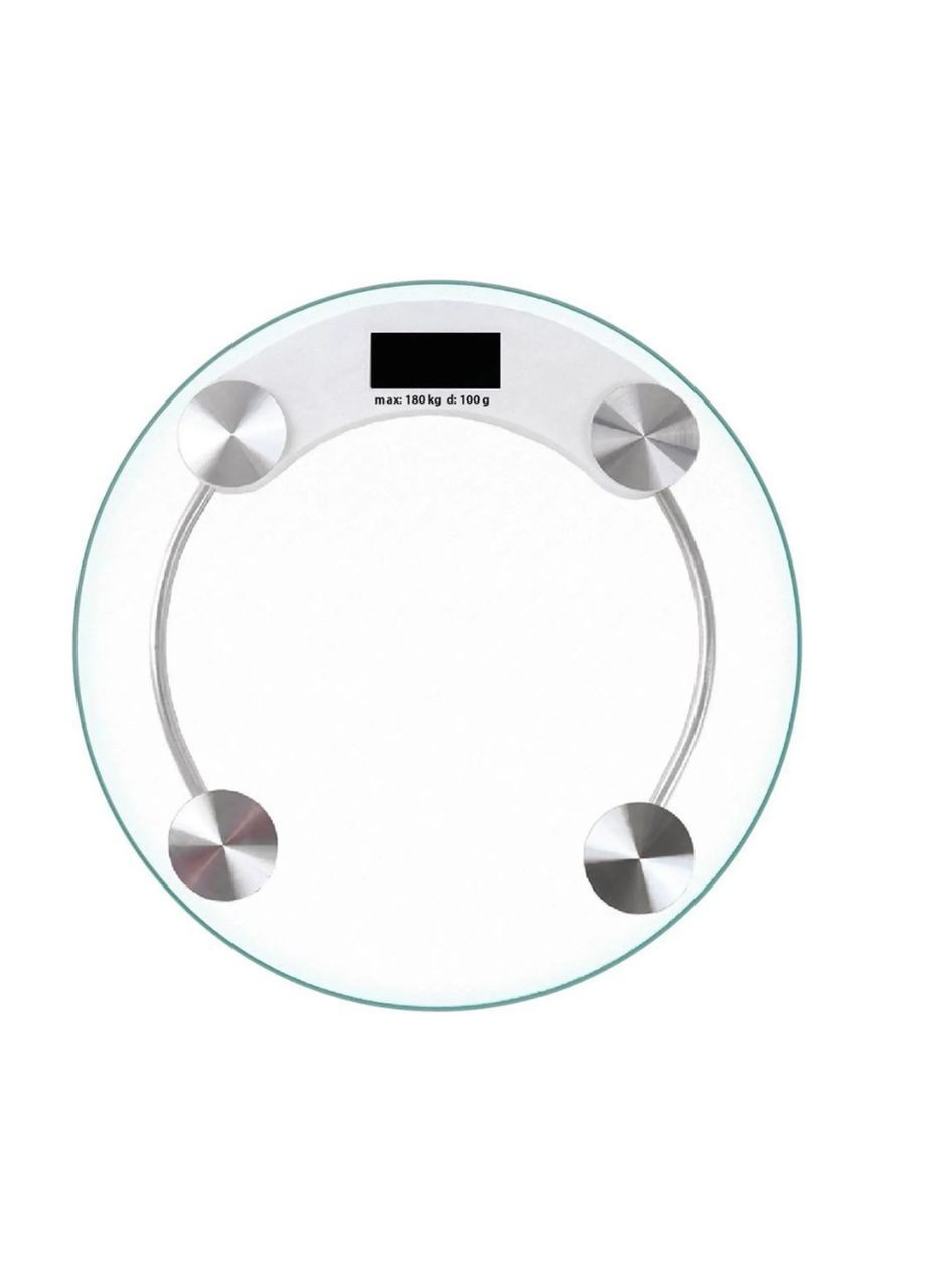 Весы напольные 2003А до 180 кг / Стеклянные электронные весы / Круглые весы No Brand (362672802)