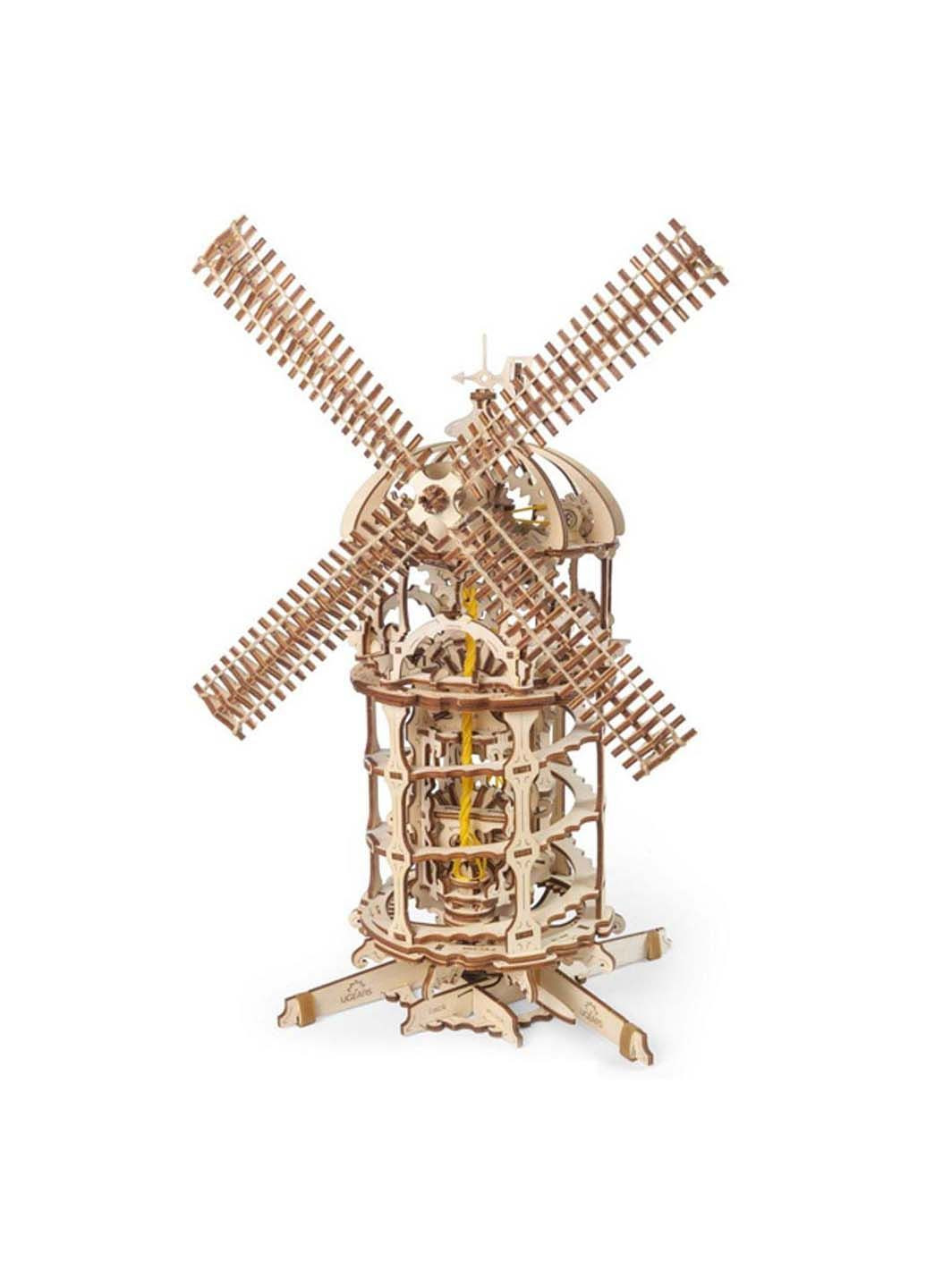 Механические 3D пазлы Башня-Мельница 585 деталей UGEARS (279181894)