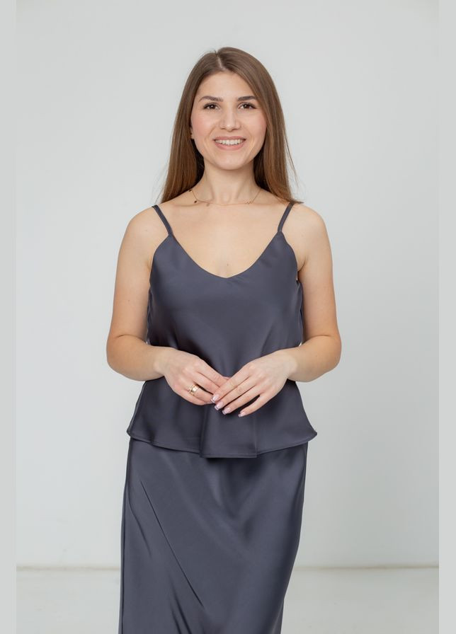 Майка 24.2376 42(S)-44(M) темно серый AKSAN — 322264938