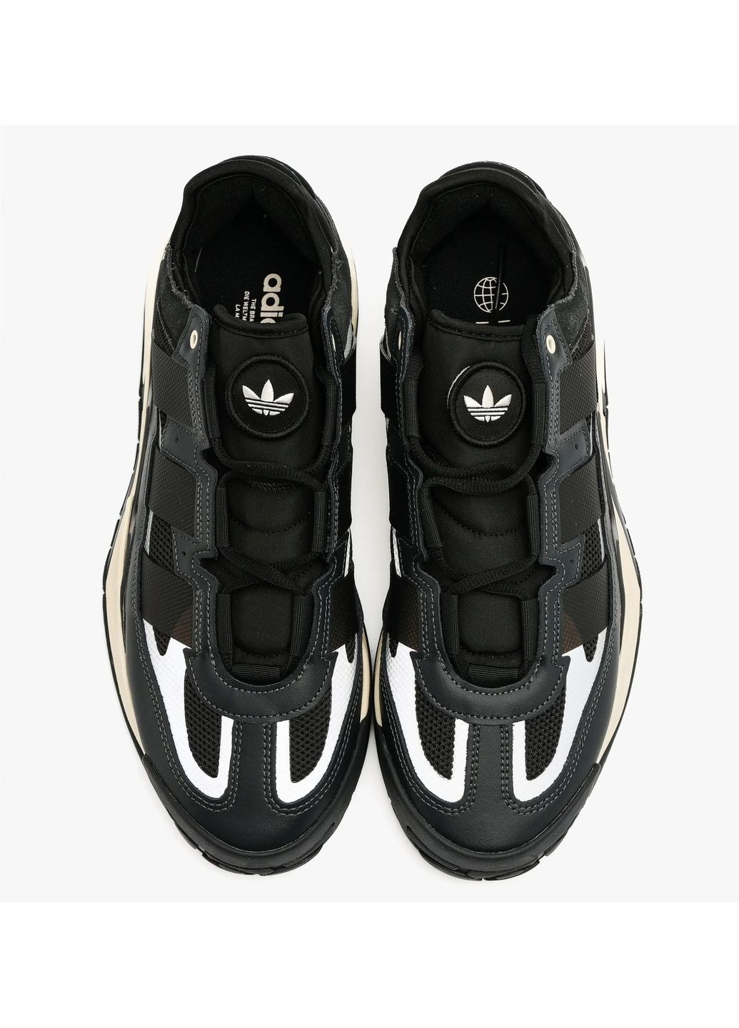 Черные кроссовки мужские niteball m black gy8566 adidas