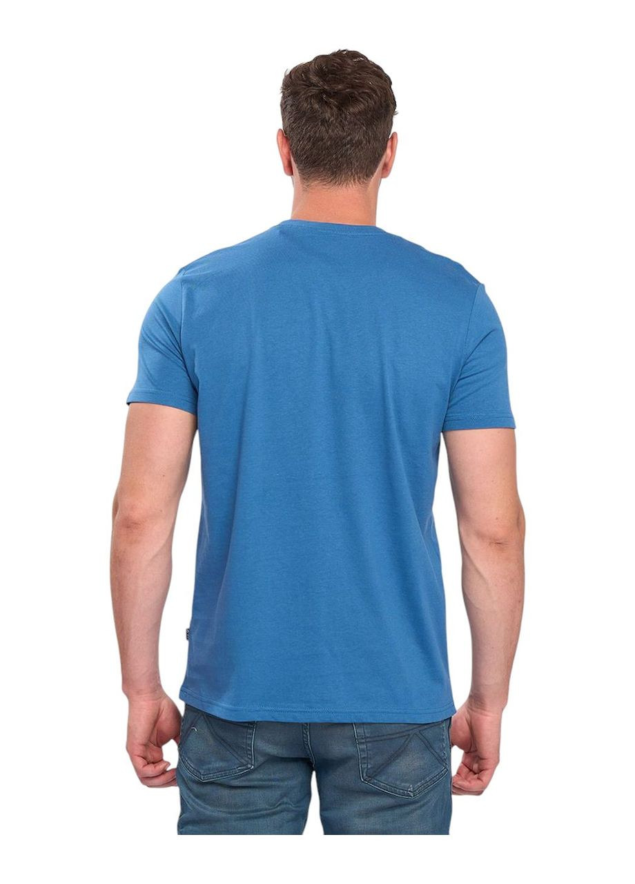 Синяя футболка мужская Kenvelo