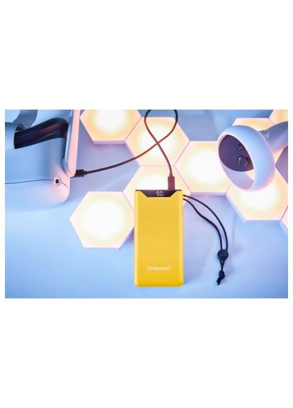Батарея універсальна (7332039) Intenso F10000 10000mAh QC/3.0 yellow (372185253)