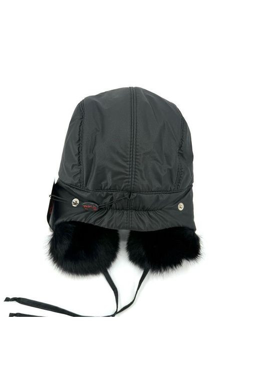 Шапка ст. B24-3, черный кролик, 52-54 Fiona (357203961)