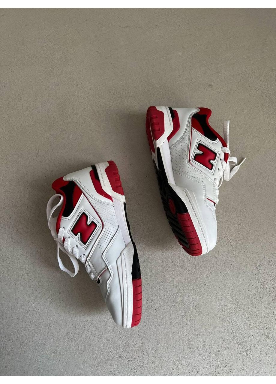 Білі Осінні кросівки чоловічі new balance 550 red нью беланс 550 No Brand