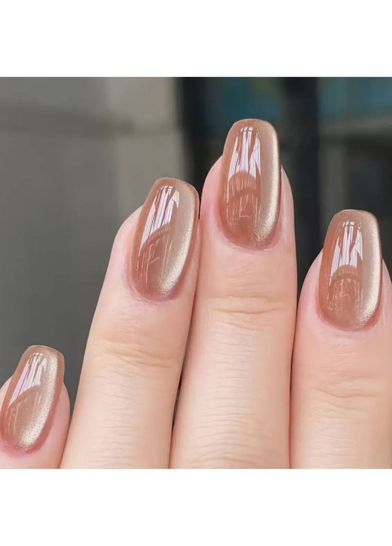 Накладні нігті котяче око, набір 24 шт No Brand (372114353)