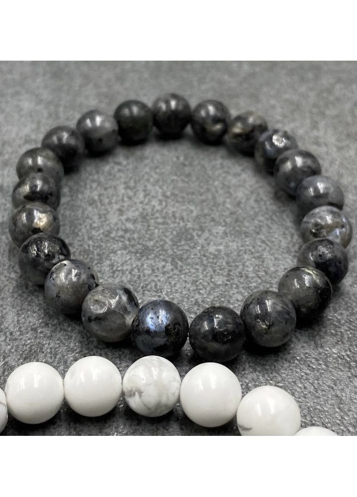 УЦИНКА! Браслет из натурального лабрадорита 8 мм (УЦ-00007) Hemst (367960051)