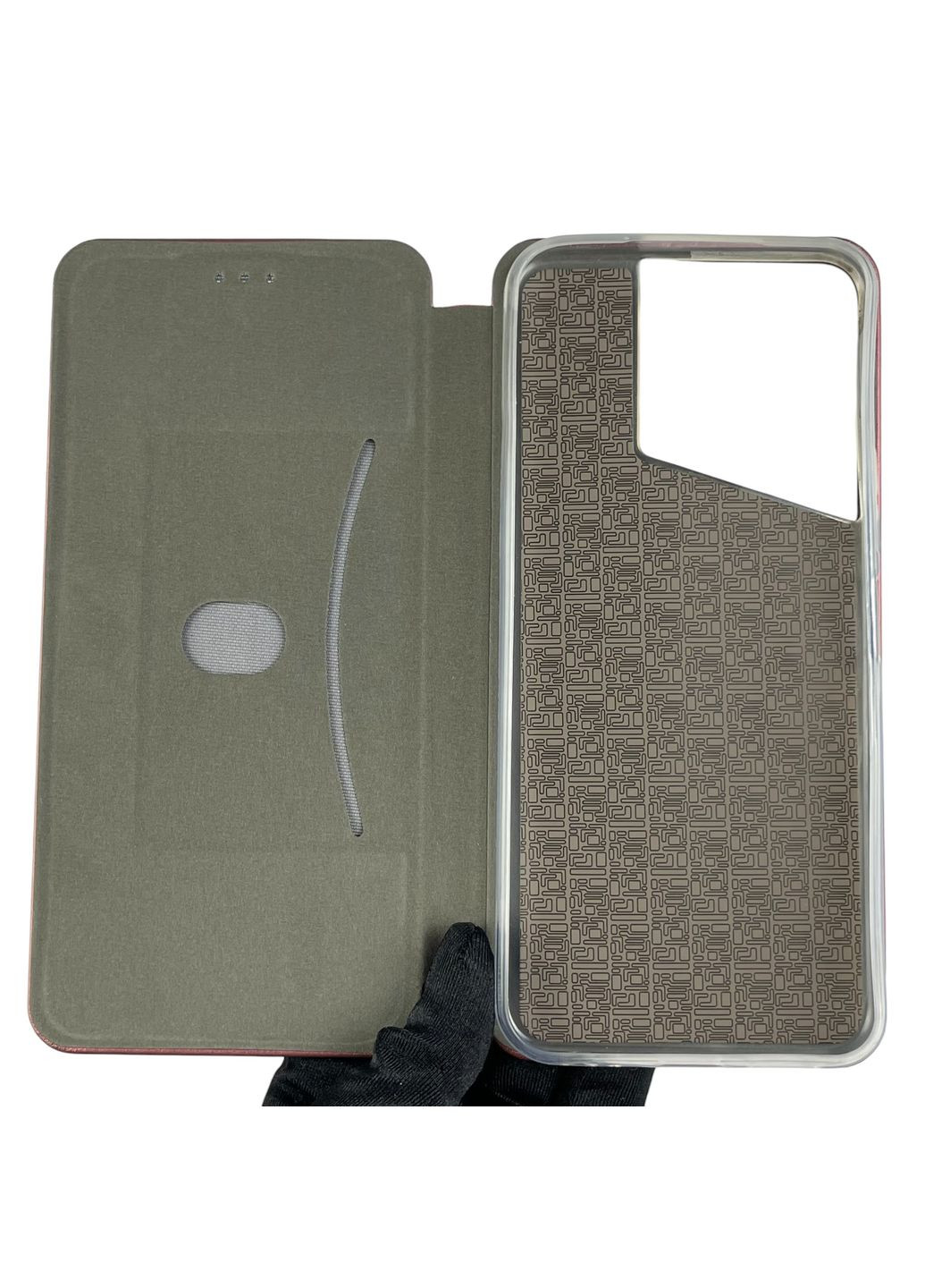 Чохол-книжка для Pova Neo 3 LH6n з підставкою на техно пова нео 3 бордова gd1 Tecno (366019153)