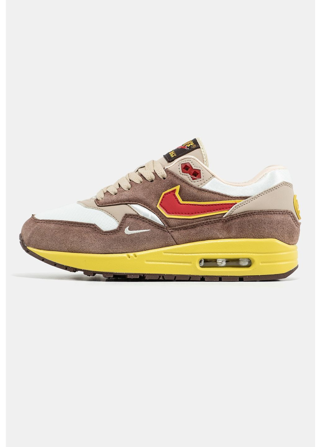 Коричневі Осінні кросівки чоловічі nike No Brand Air Max 1
