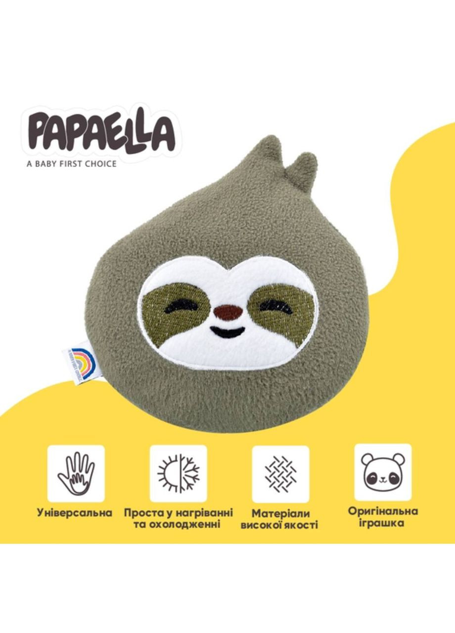 Подушка-грелка с семенами льна ТM PAPAELLA от коликов IDEIA Обіймашка (314811648)