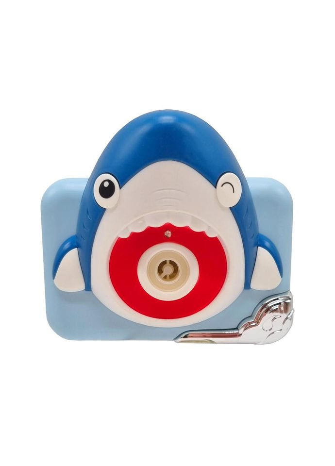 Генератор мильних бульбашок "Акула" Bambi 579-9 зі світлом та звуком (Синій) No Brand (330017944)