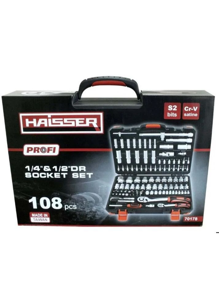 Набір інструментів 70178 91907 108 предметів Haisser (364109613)