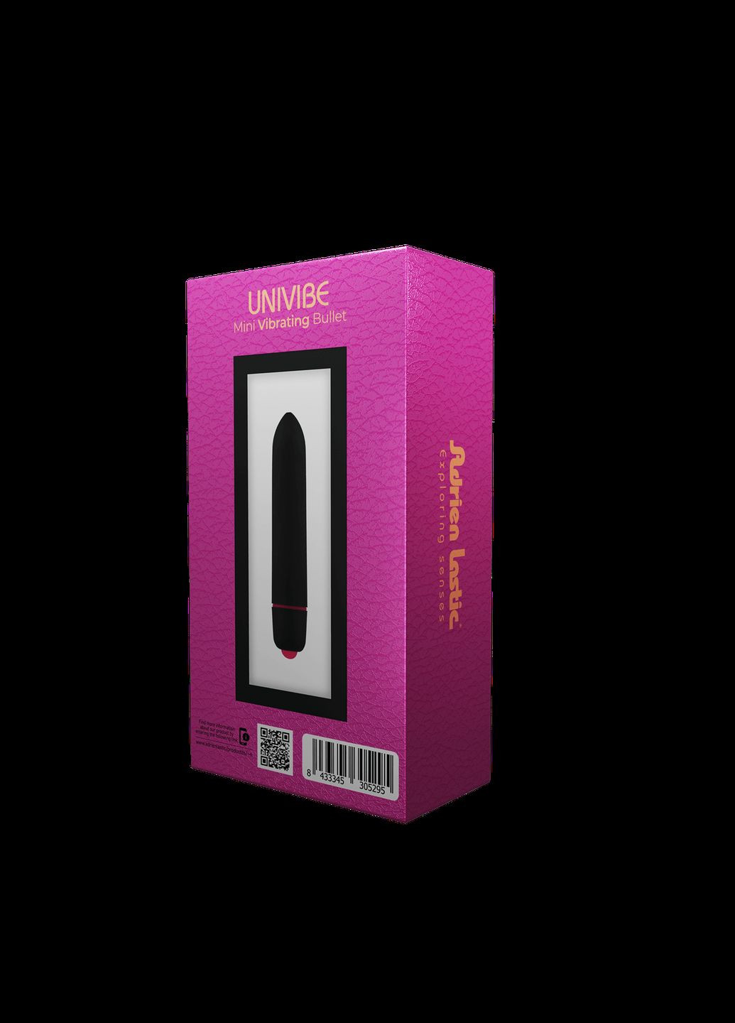 Виброшар Univibe, 10 режимов работы, силикон, на батарейках - CherryLove Adrien Lastic (332209933)