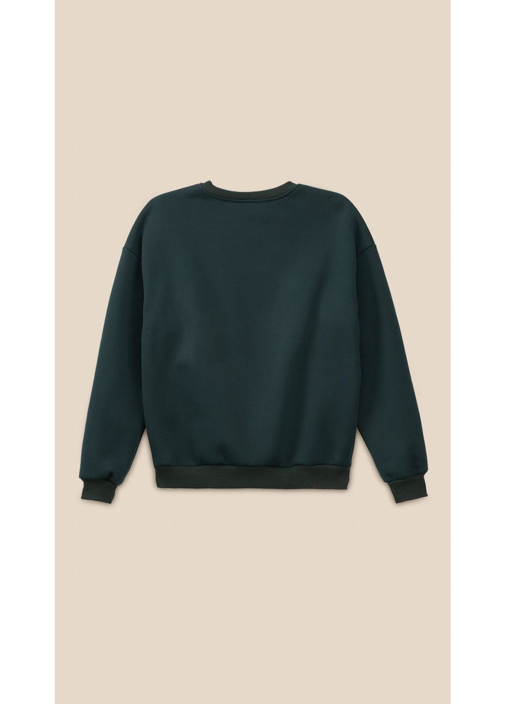 Темно-зелений світшот однотонний жіночий wbc02433 shop (2000990818874) LAWA (316025333)