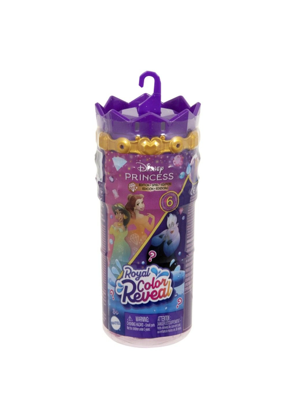 Набір мініляльки Сюрприз Королівських Кольорів серія Добро і Зло (HXH16) DISNEY PRINCESS (335401183)
