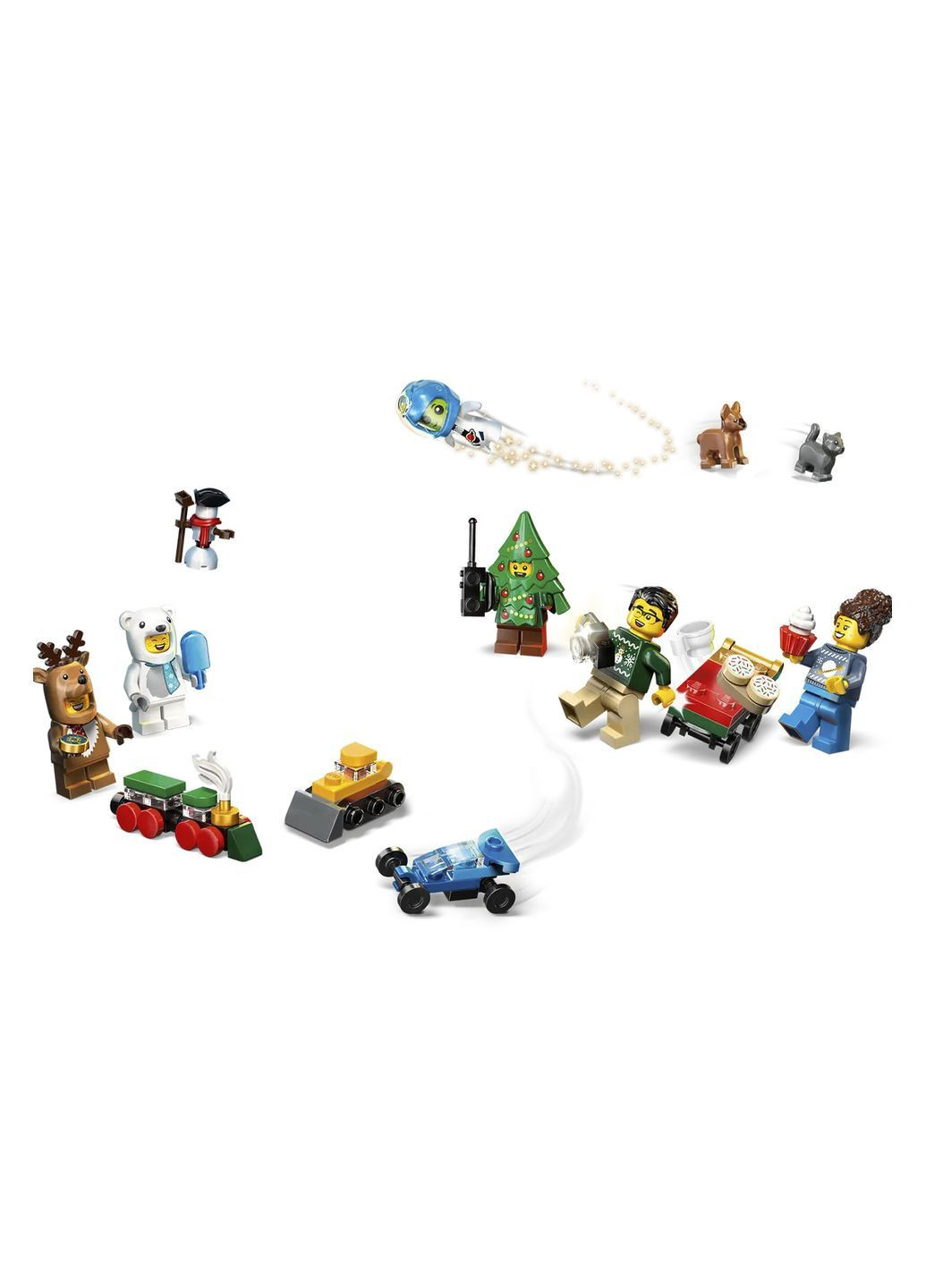 Конструктор City - Адвент календар 2025, 186 деталей колір різнокольоровий CB-00285710 Lego (362025273)