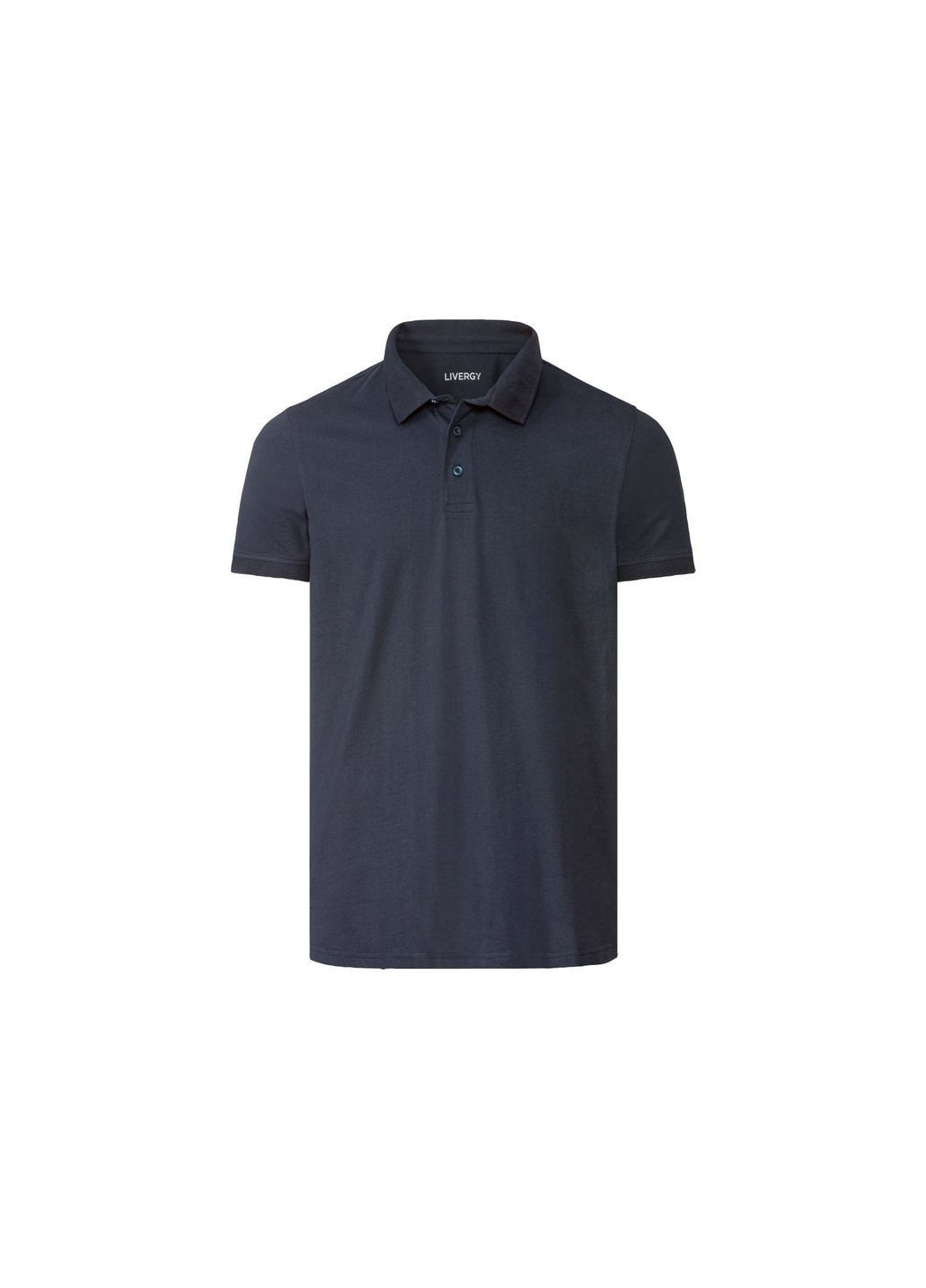 Футболка-поло з додаванням льону для чоловіка Livergy (362894179)