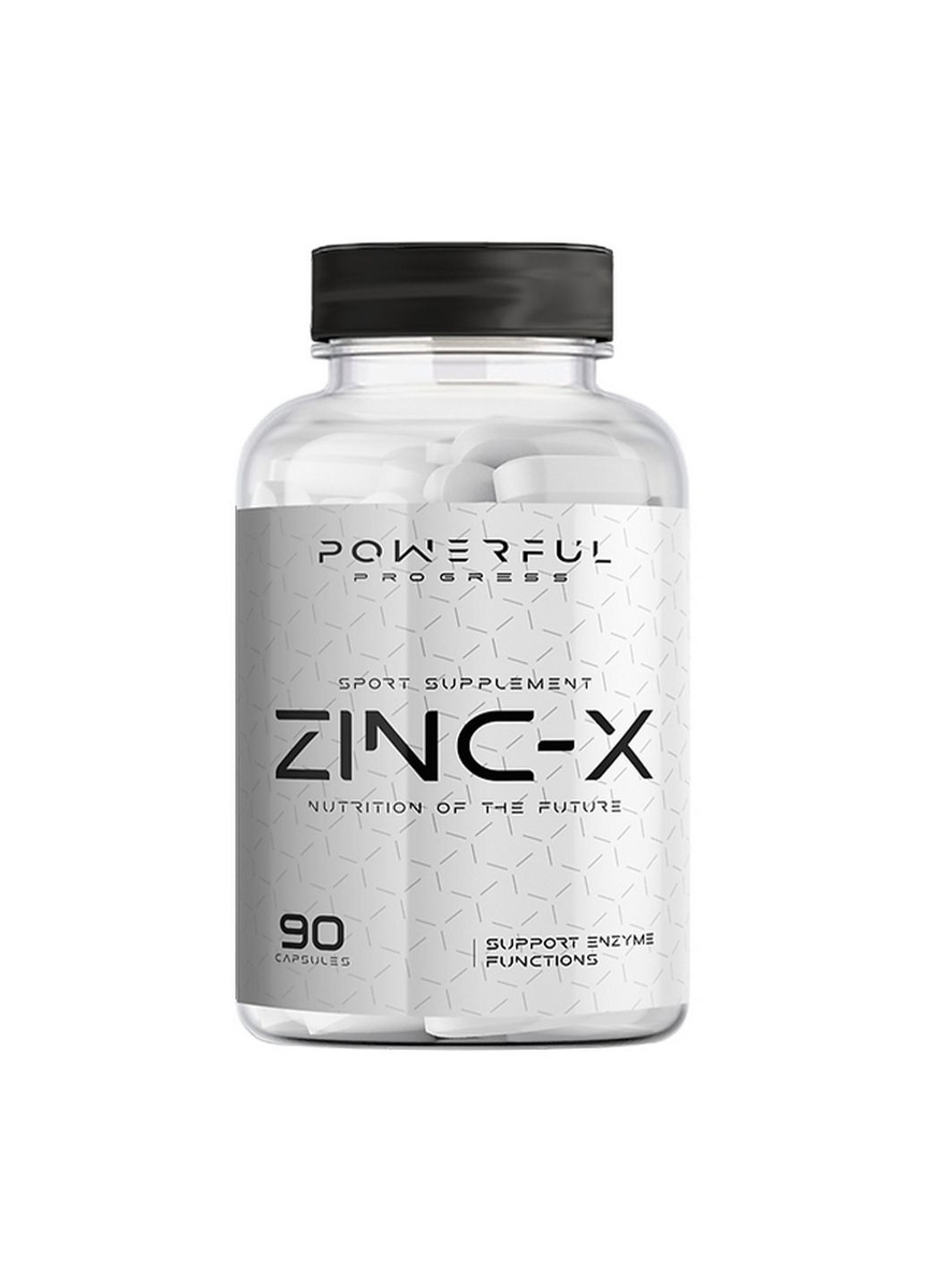 Вітаміни та мінерали Zinc-X, 90 капсул Powerful Progress (293337806)