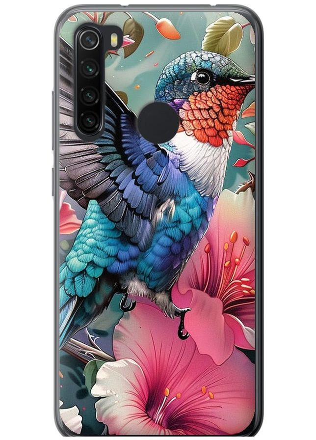 Силиконовый чехол 'Сказочная колибри' для Endorphone Xiaomi Redmi Note 8 (285781669)