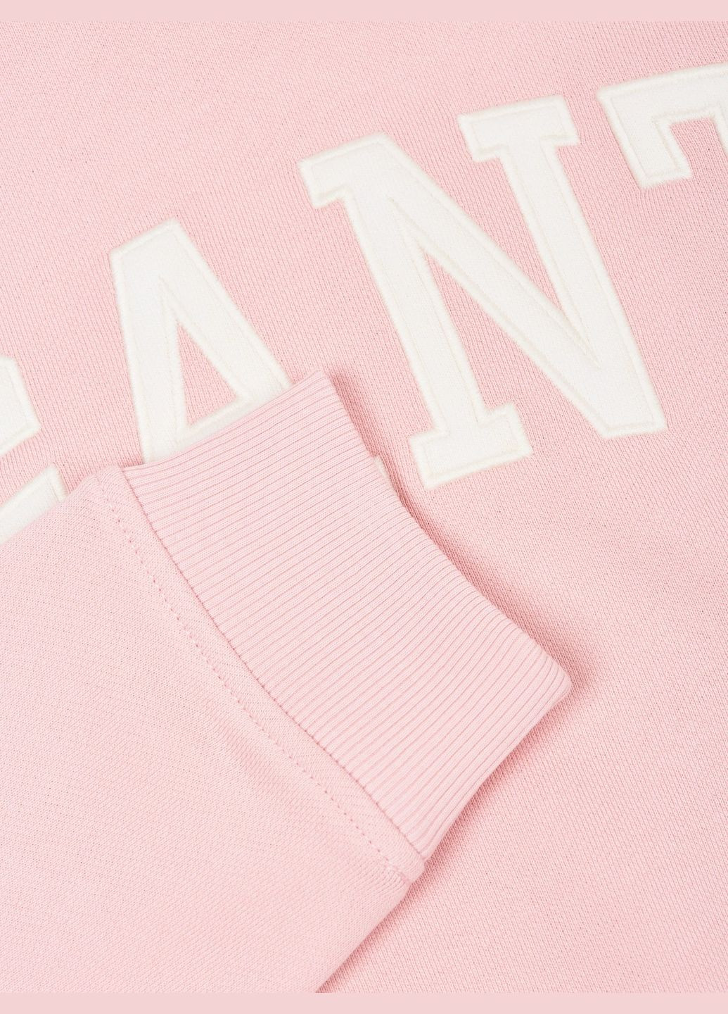 Свитшот с брендовой надписью Gant - крой розовый - (294206403)