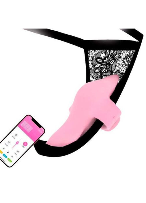 Смарт-вібратор в трусики для жінок з акумулятором 80 мм USB Love Spouse (366732751)