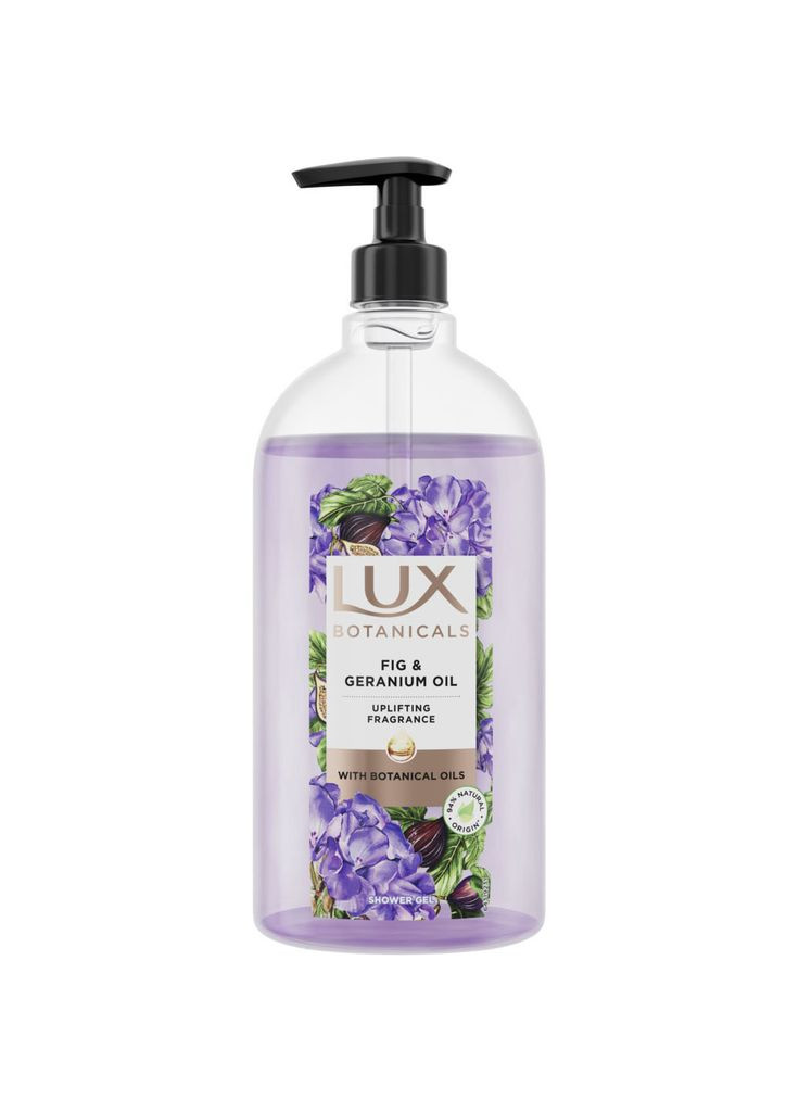 Гель для душа Botanicals Инжир и Масло герани, 720 мл Lux (333299130)