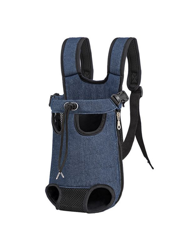 Рюкзак-кенгуру для тварин A01002-CO Jeans котів собак 18 шт. Lesko (356500256)