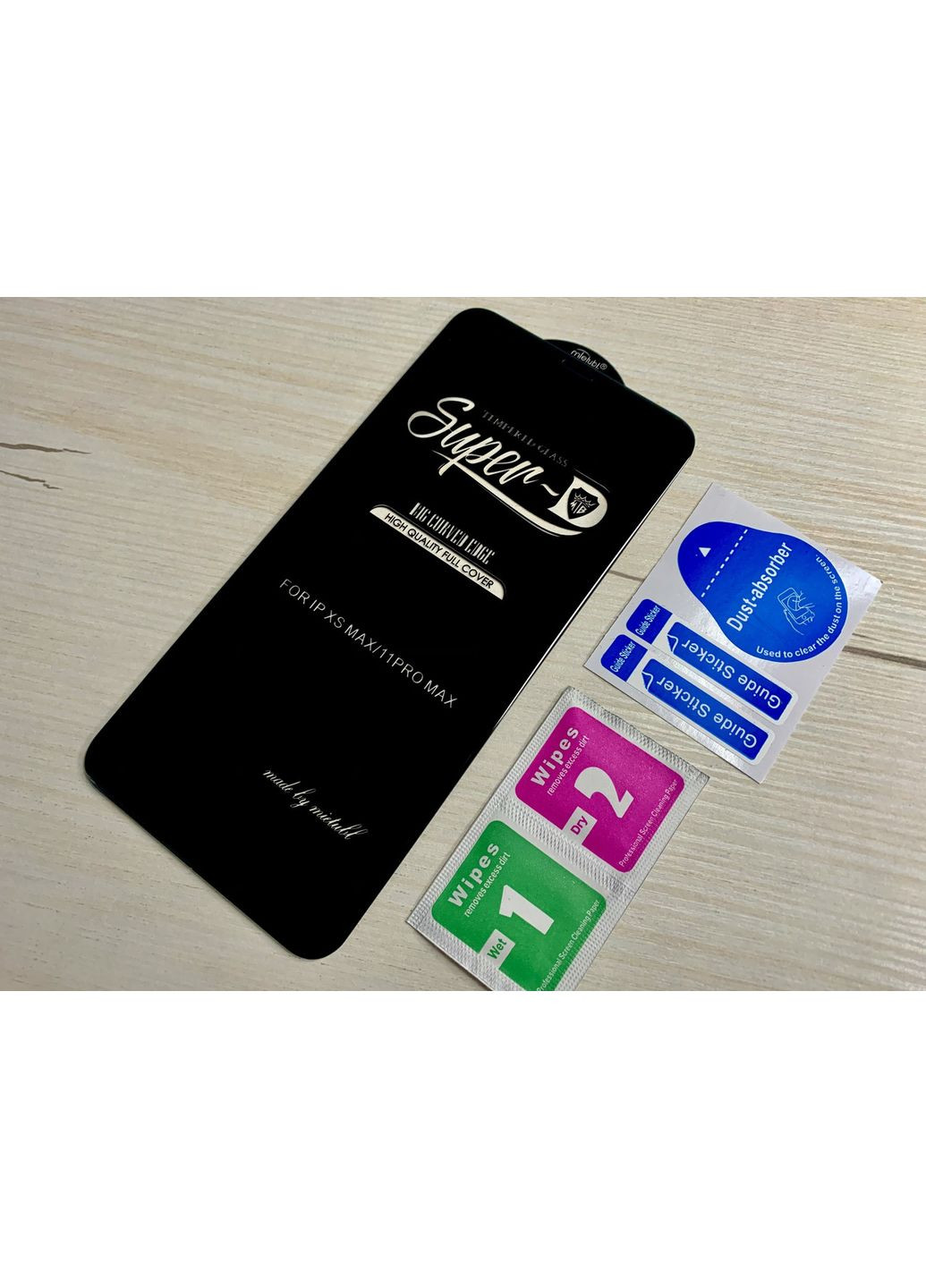 Защитное стекло на 11 PRO MAX Super 5D Antistatic 9H глянцевое для айфона full glue cover No Brand (369137272)